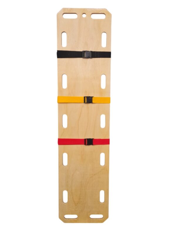 Prancha Longa de Compensado Naval - 185x45 cm +(3 cintos)