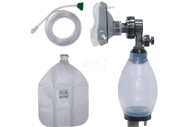 Ambu Infantil em Silicone com Reservatório – JMC Comercial