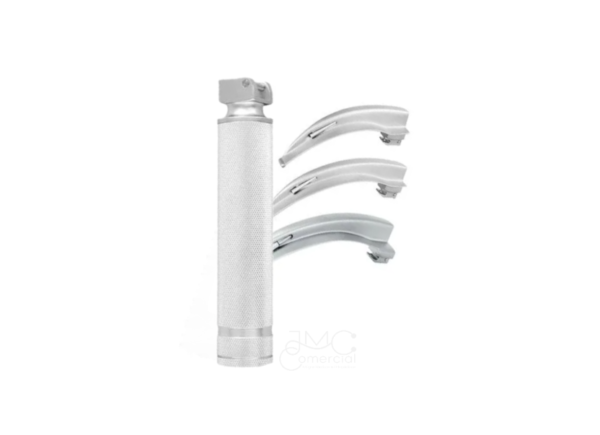 Kit Laringoscópio com 3 Laminas