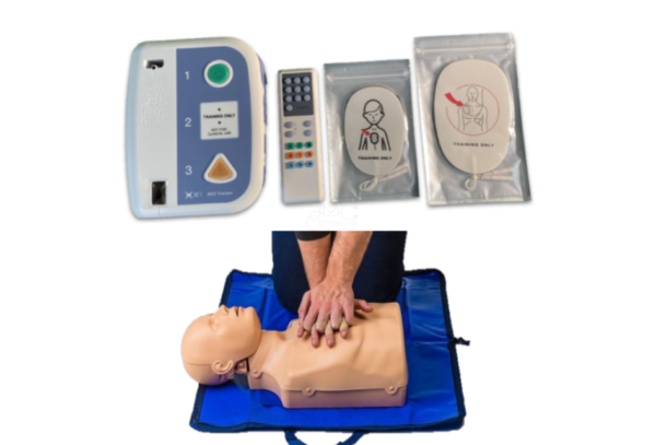 Manequim Treinamento Rcp + Dea De Treinamento PM2
